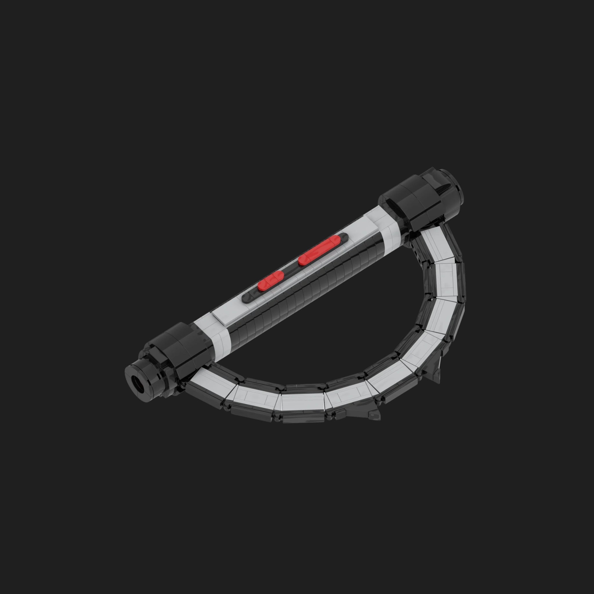 MOC-Space Wars Third Sister Reva Lightsaber Hilt Building Set