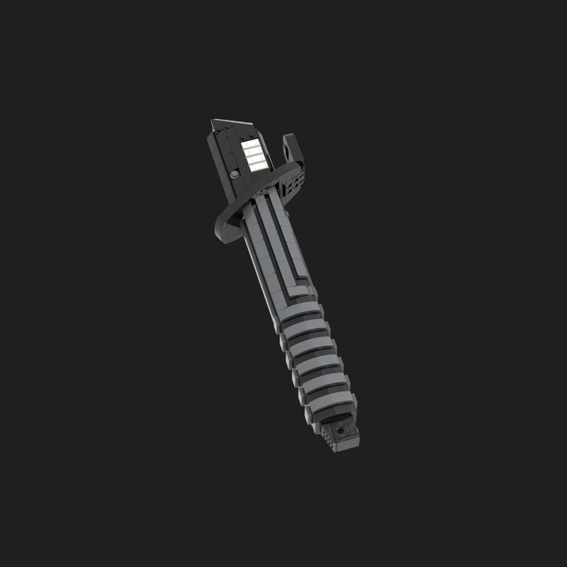 MOC - Space Wars Mandalorian Darksaber Lightsaber Hilt Building Set