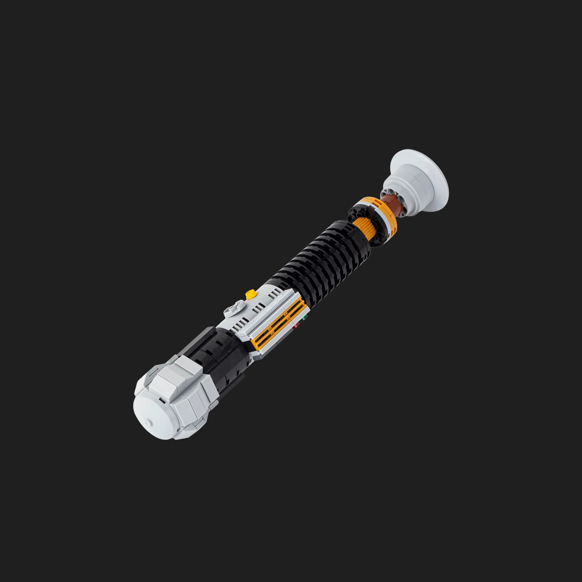 MOC - Space Wars OBI Wan Lightsaber Hilt Building Kits-1