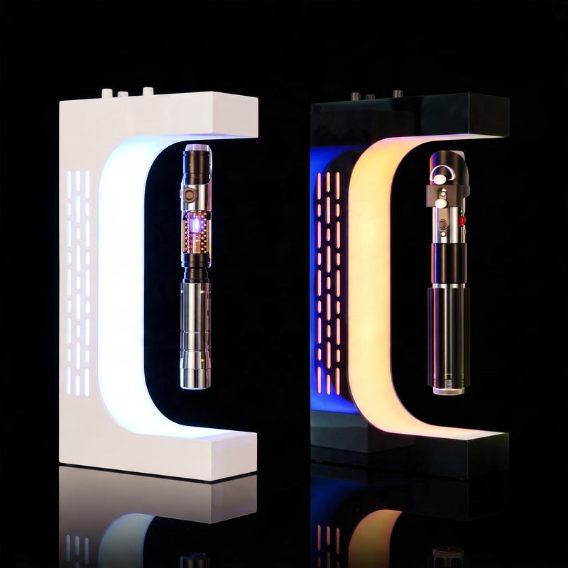 Magnetic Levitating Lightsaber Hilt Display Stand – Floating Base for Collectibles & Sci-Fi Décor-1
