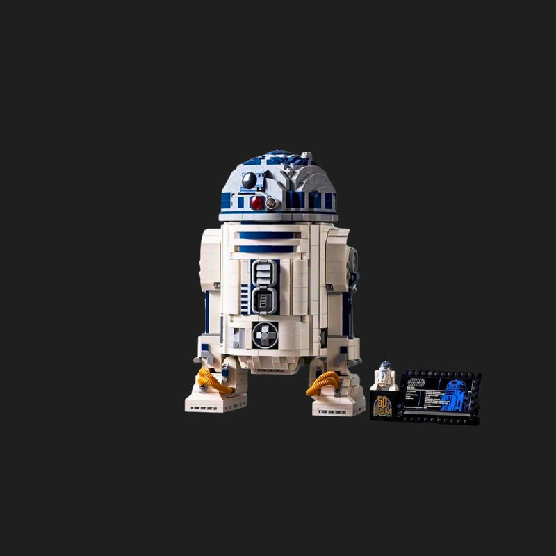 Mit R2 D2 Building Star Wars: R2-D2 Building Model and Collectible Minifigure – saber style