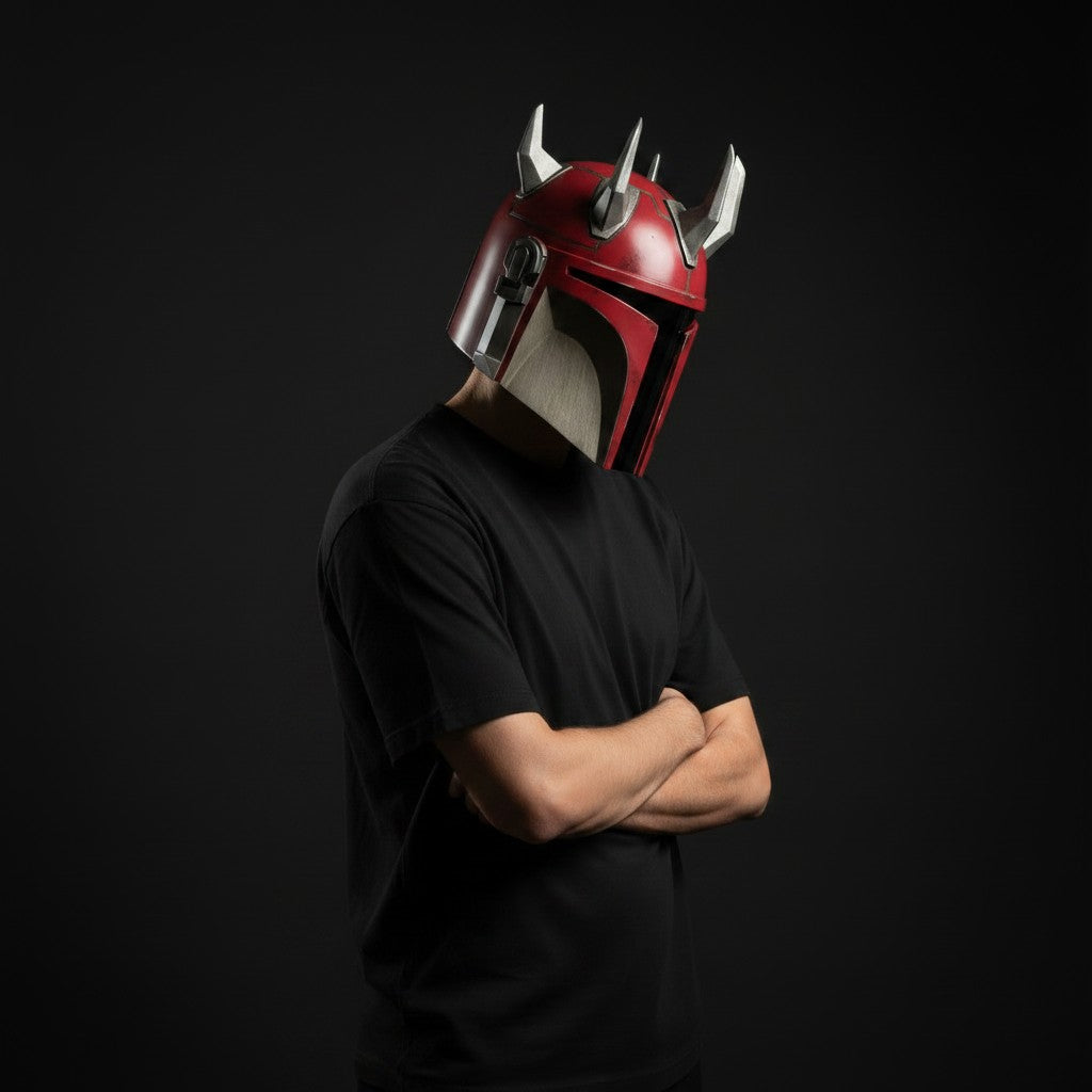Mandalorian Super Commando Captain Helmet-2