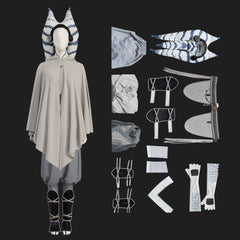 Ahsoka Tano White Costume-1