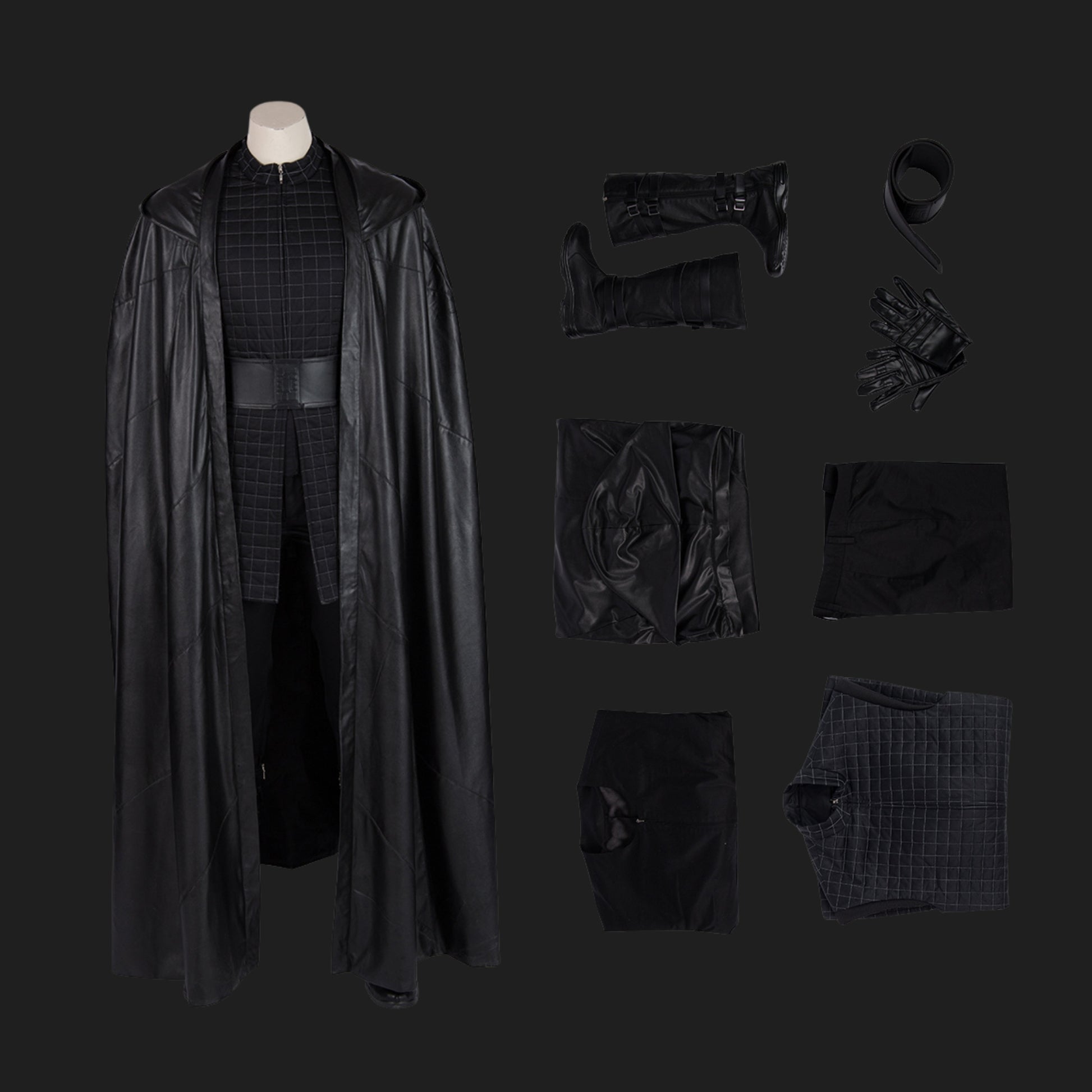 Kylo Ren Cosplay Costume-1