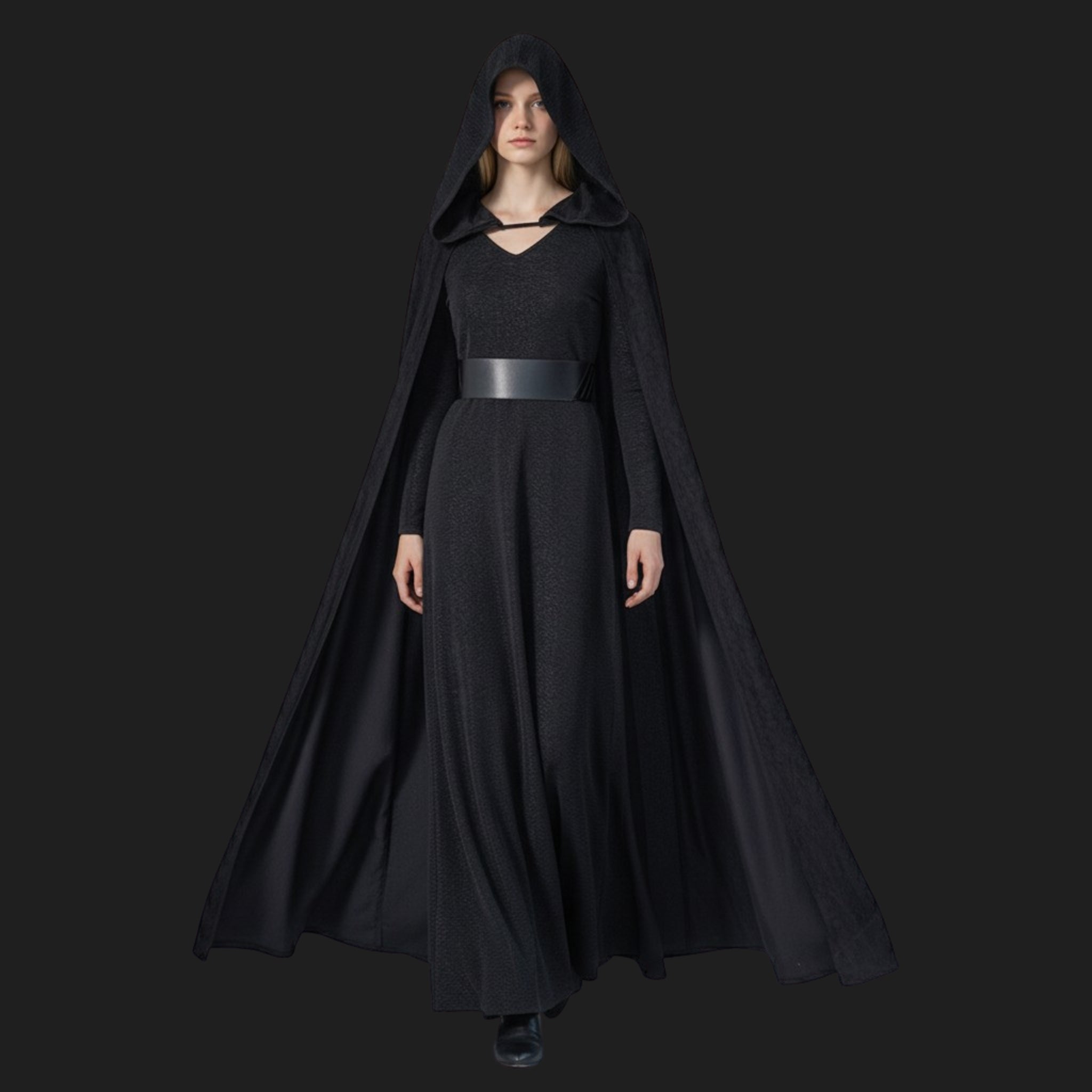 Rey Dark Side Cosplay Costume-2