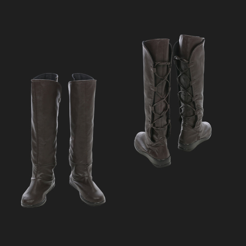 Rey Black Cosplay Costume-10