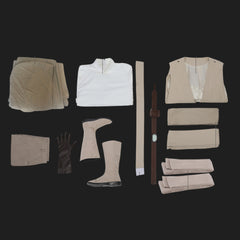 Luke Skywalker Star Wars 8 The Last Jedi Cosplay Costume-14