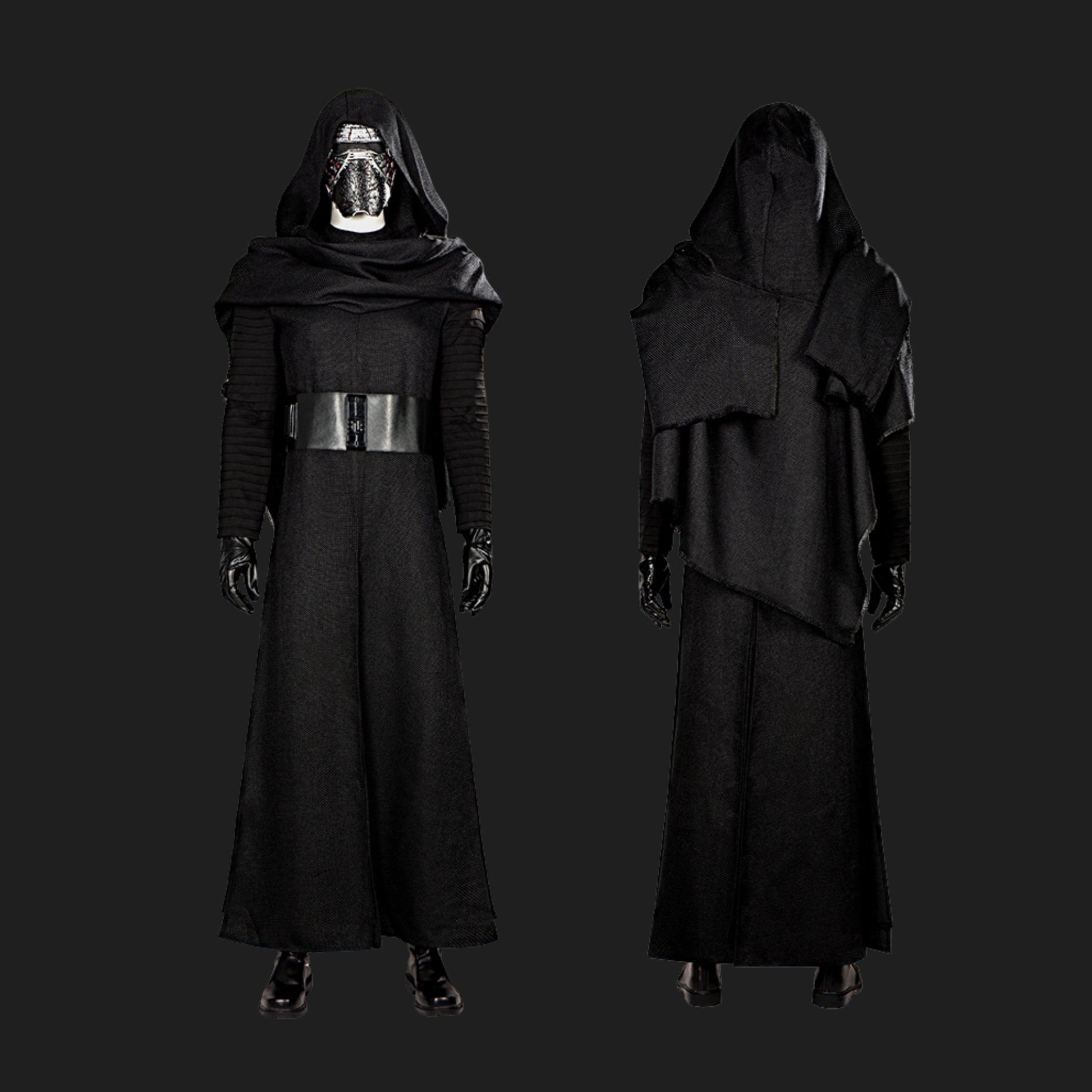 Kylo Ren Dark Side Cosplay Costume-3