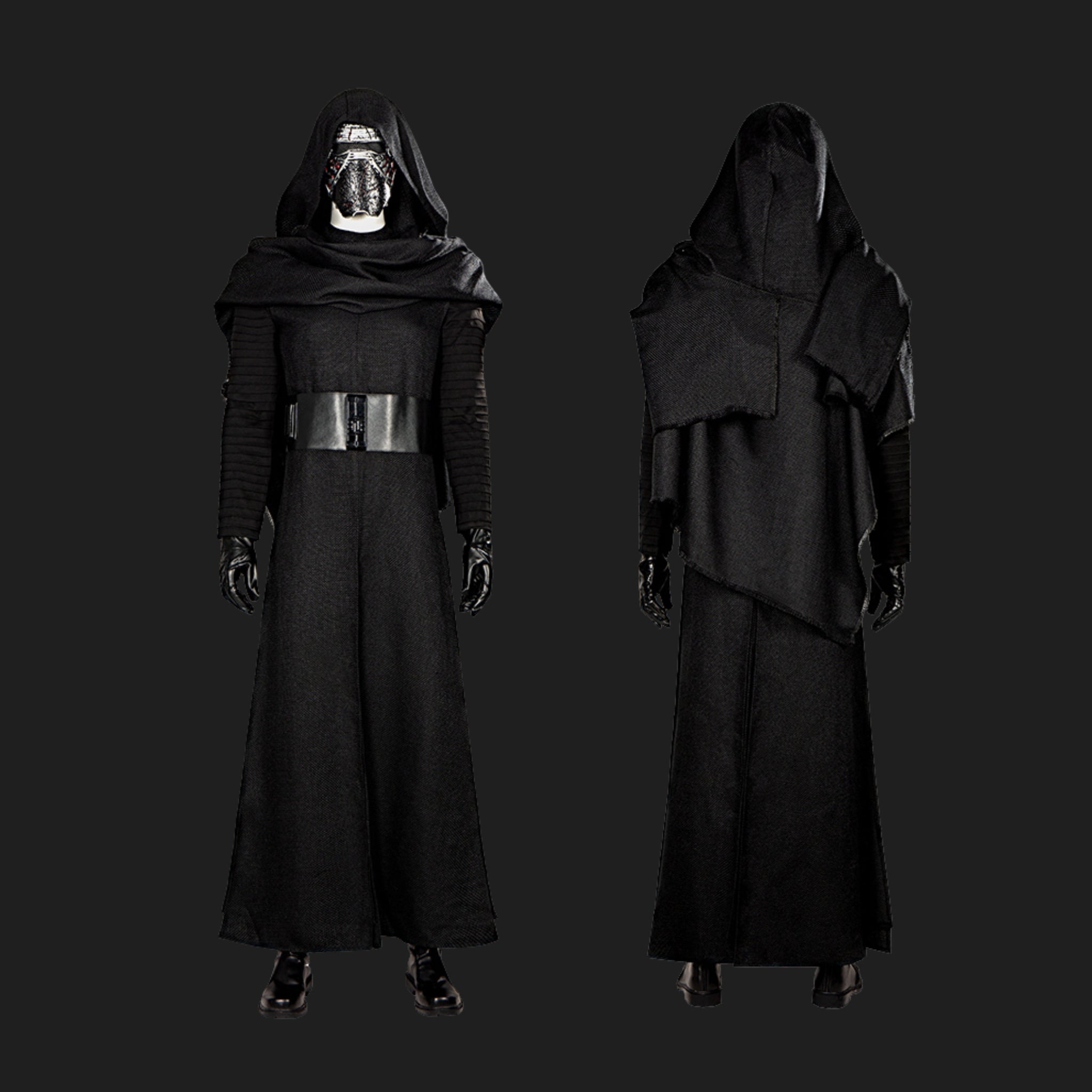 Kylo Ren Dark Side Cosplay Costume-3