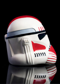 star wars helmets / helmets in star wars /helmets from star wars / starwars helmets/ clone trooper helmet / clone helmet / star wars clone helmet / Clone 2 Shock Trooper Weathered Helmet