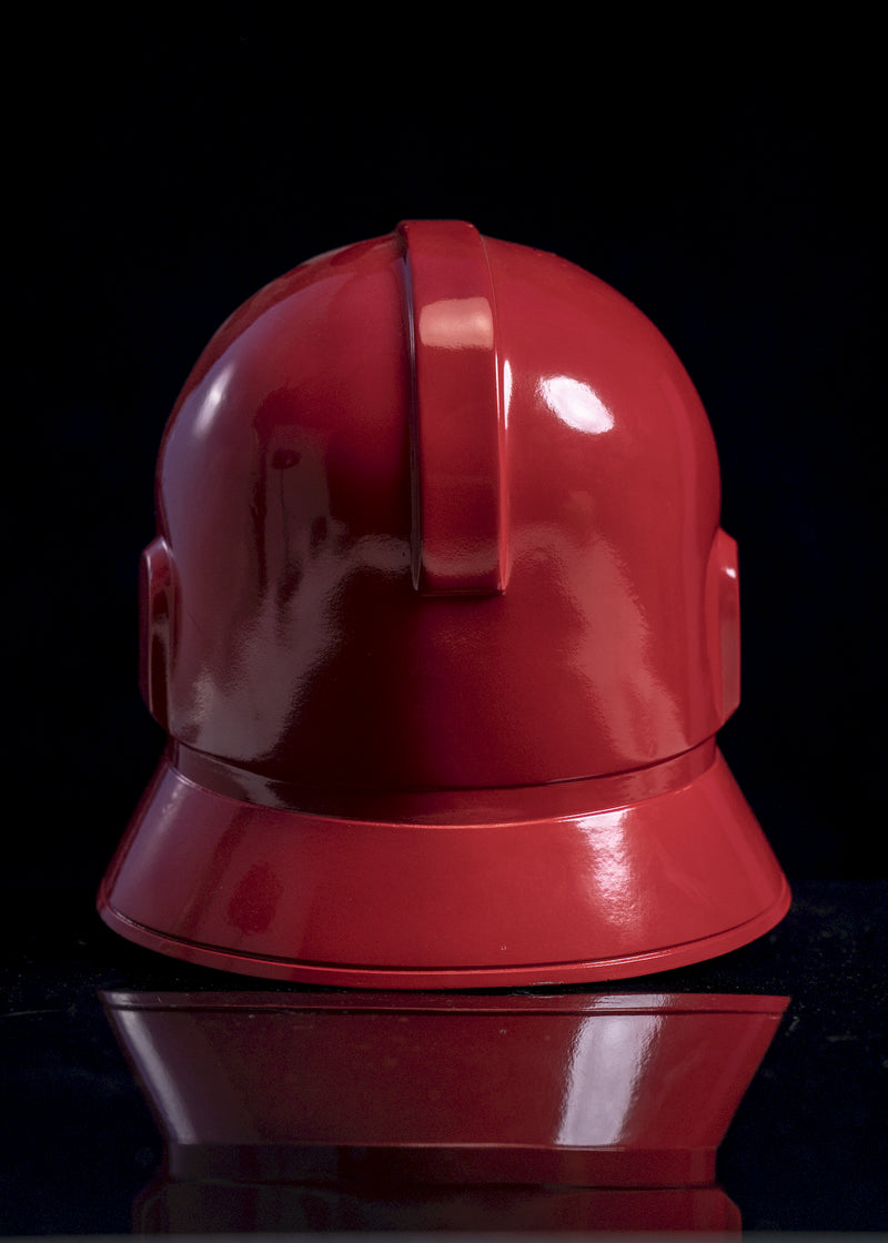 Praetorian Guard Helmet back view red helmet