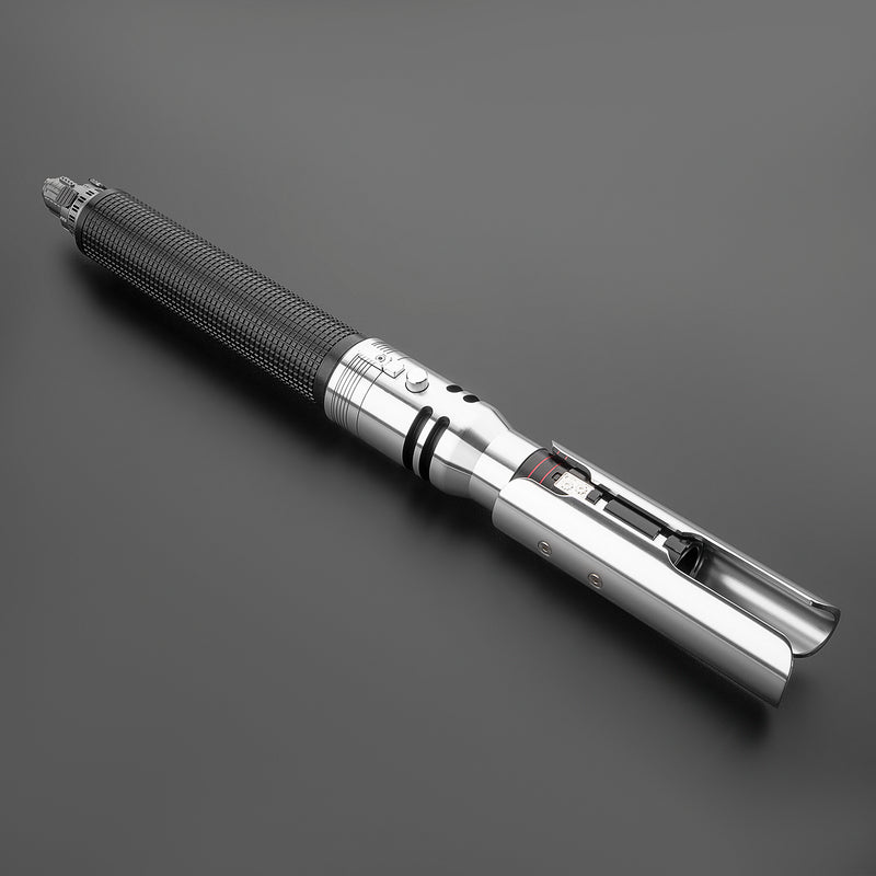 Twin Slant Lightsaber - Detailed Grip - view 1