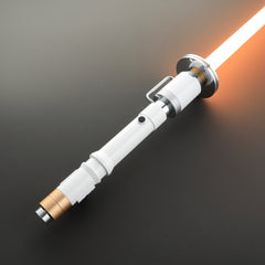 White Katana Lightsaber - Detailed Grip - view 3
