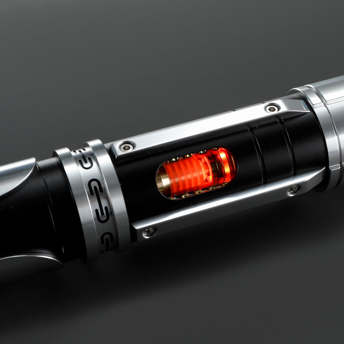 Open Chamber Lightsaber - Silver & Black - view 4