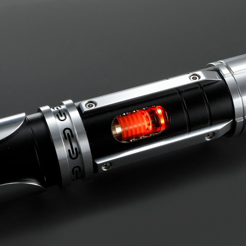 Open Chamber Lightsaber - Silver & Black - view 4