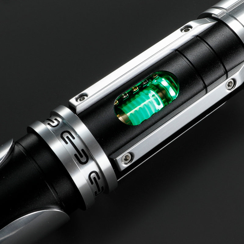 Open Chamber Lightsaber - Silver & Black - view 5