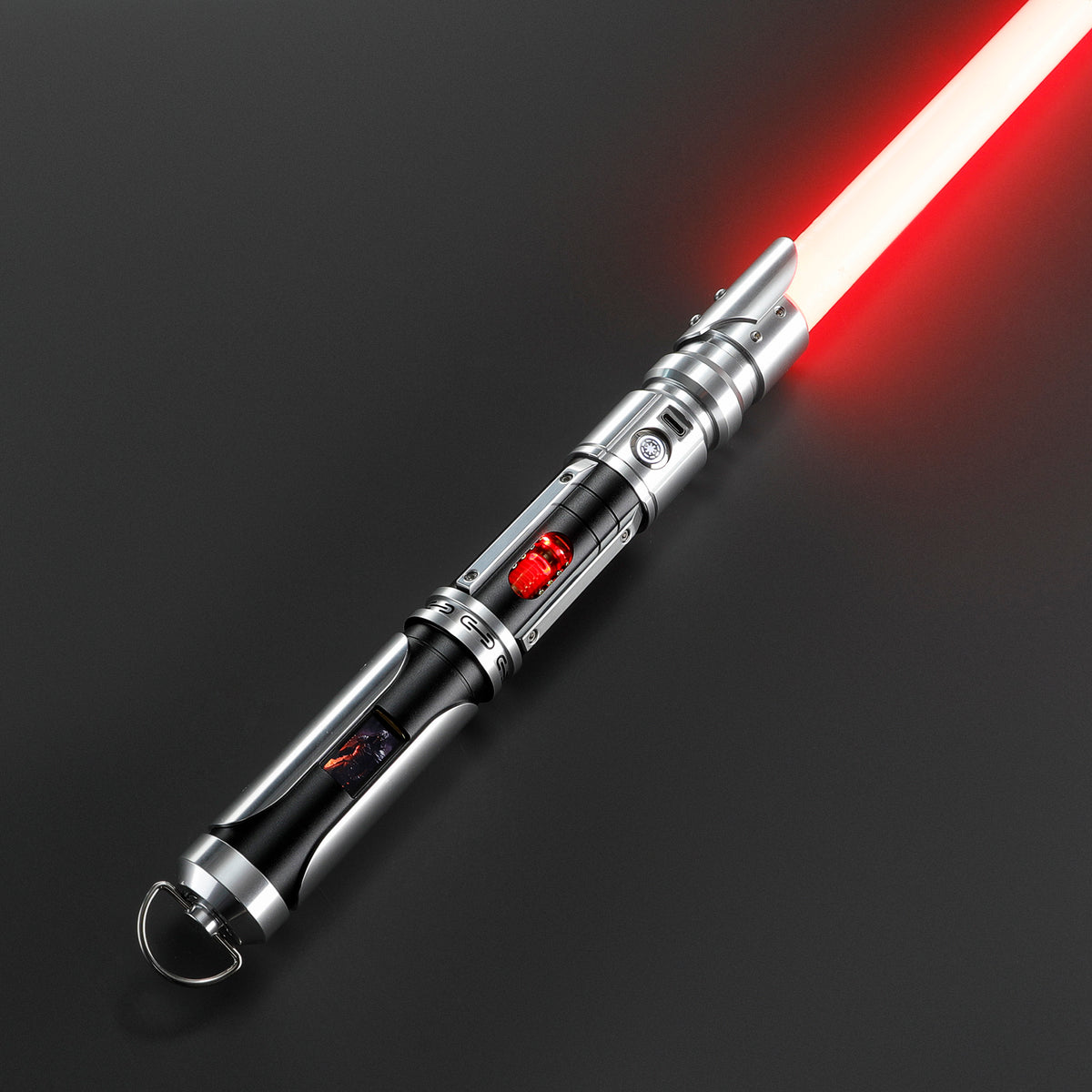 Open Chamber Lightsaber - Silver & Black - view 18