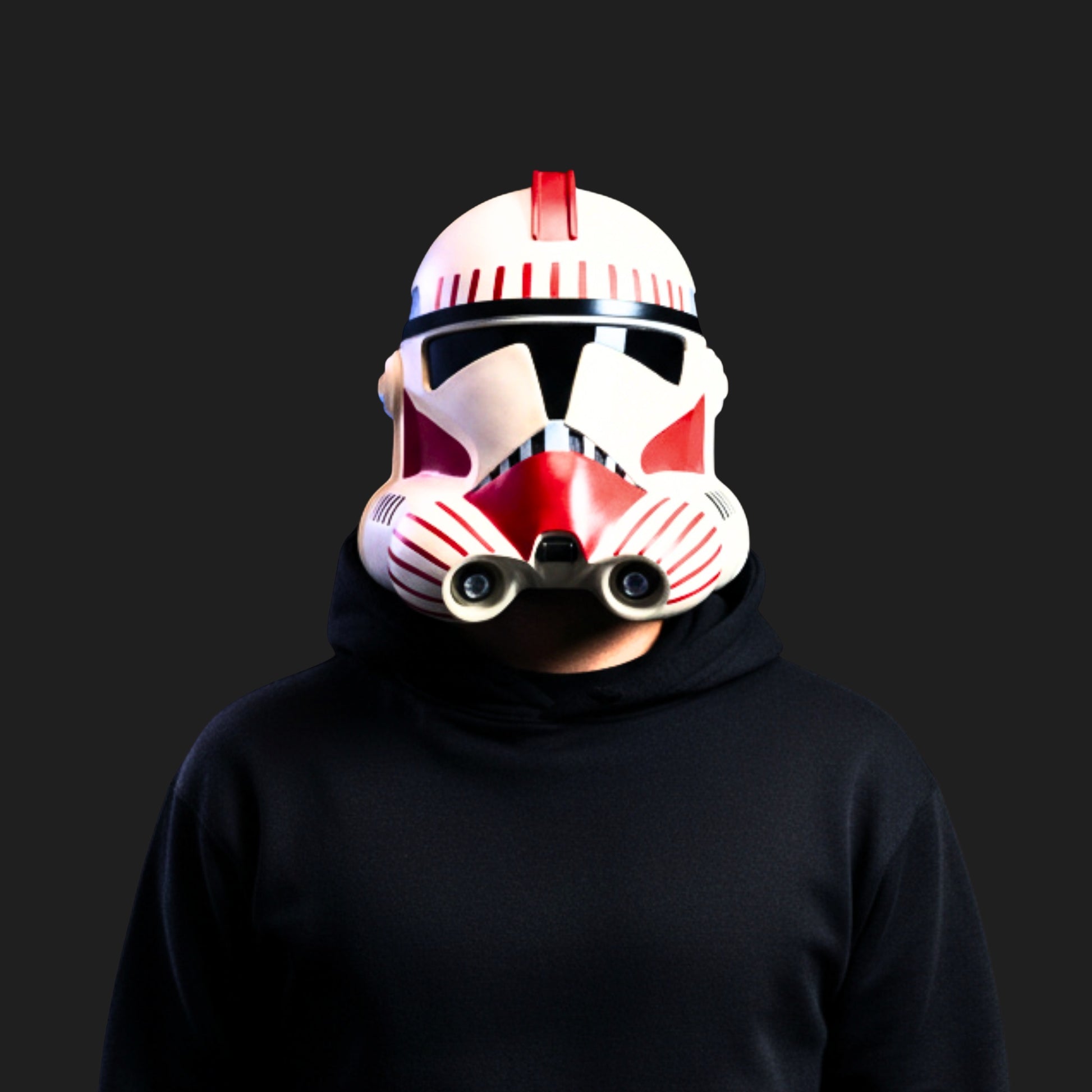 star wars helmets / helmets in star wars /helmets from star wars / starwars helmets/ clone trooper helmet / clone helmet / star wars clone helmet / Clone 2 Shock Trooper Weathered Helmet
