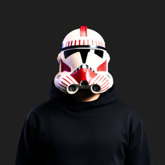 star wars helmets / helmets in star wars /helmets from star wars / starwars helmets/ clone trooper helmet / clone helmet / star wars clone helmet / Clone 2 Shock Trooper Weathered Helmet