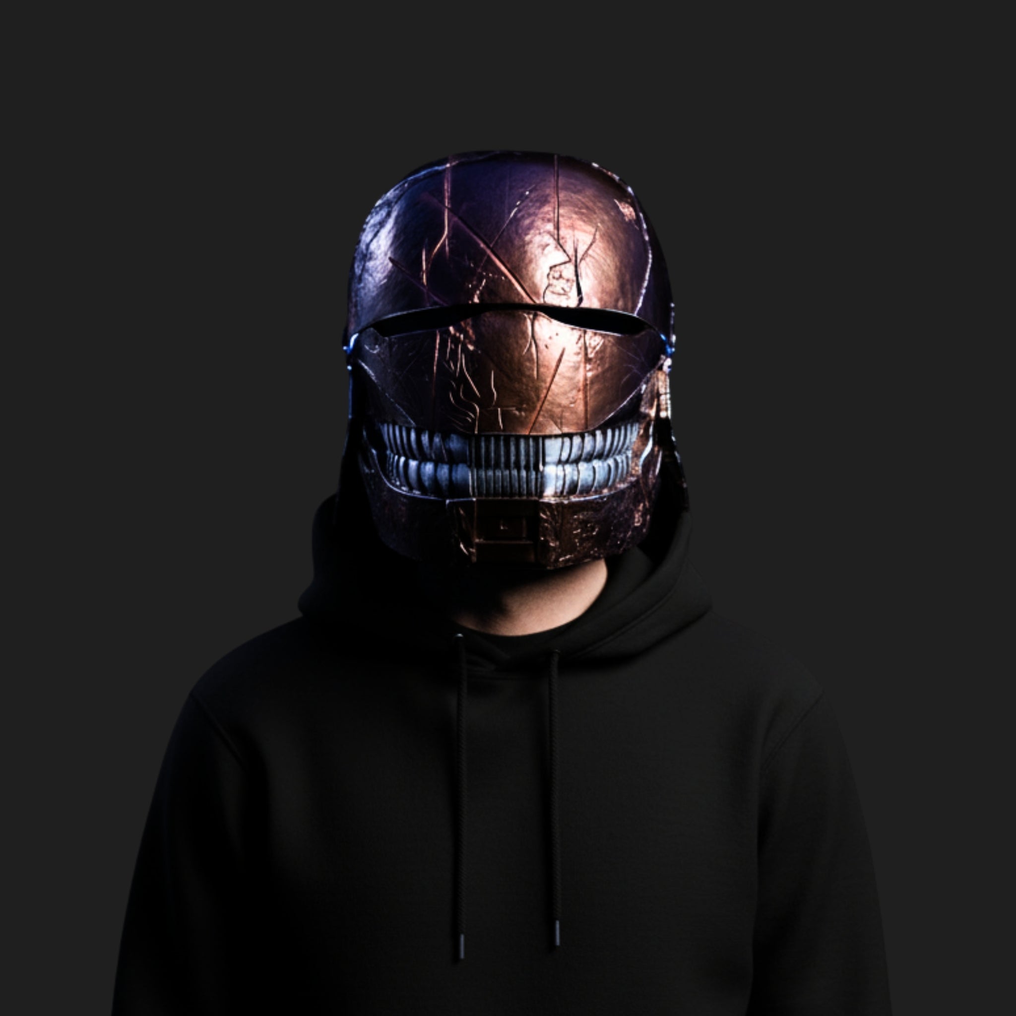 The Stranger Helmet | Premium Sci-Fi Cosplay Mask – saber style