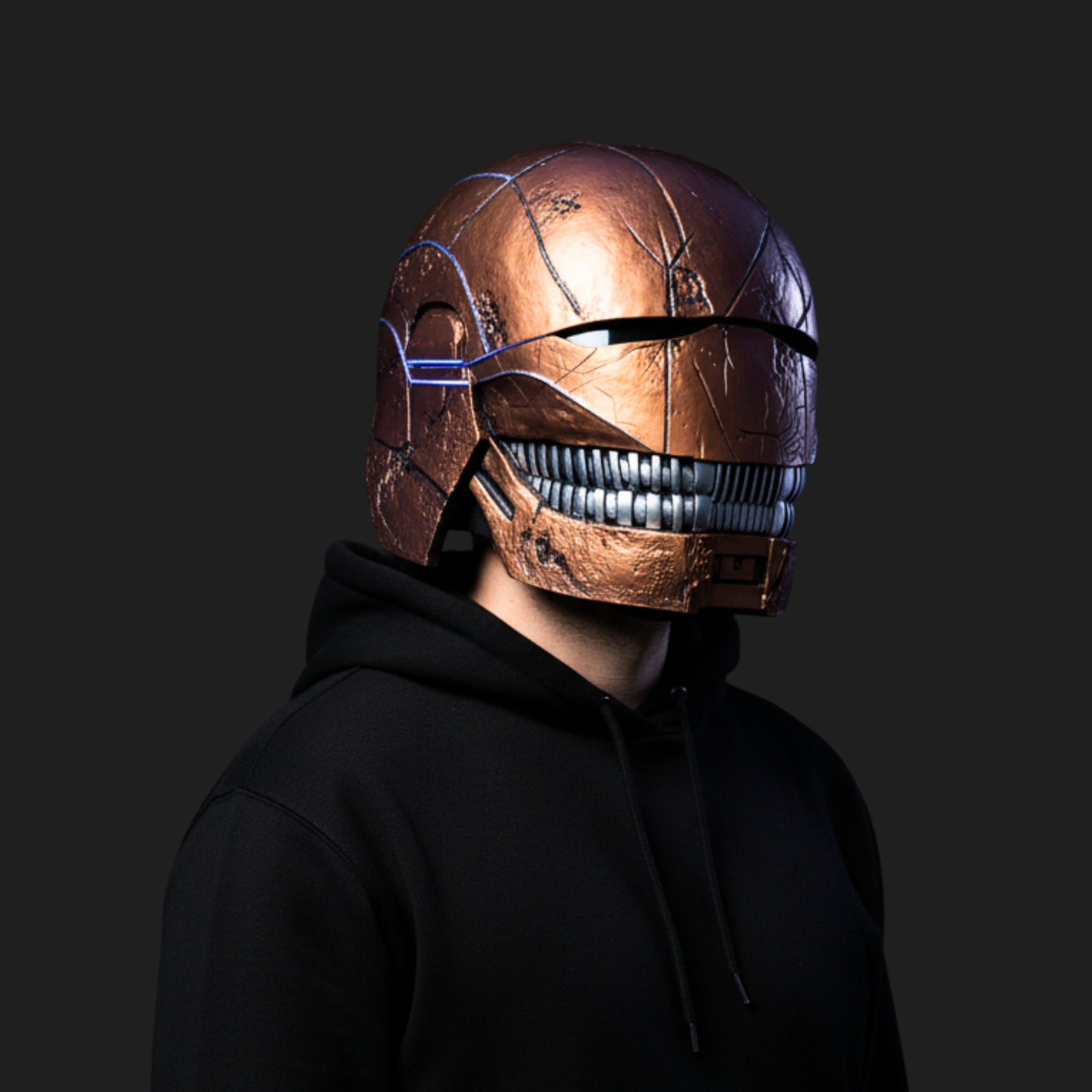 The Stranger Helmet | Premium Sci-Fi Cosplay Mask – saber style