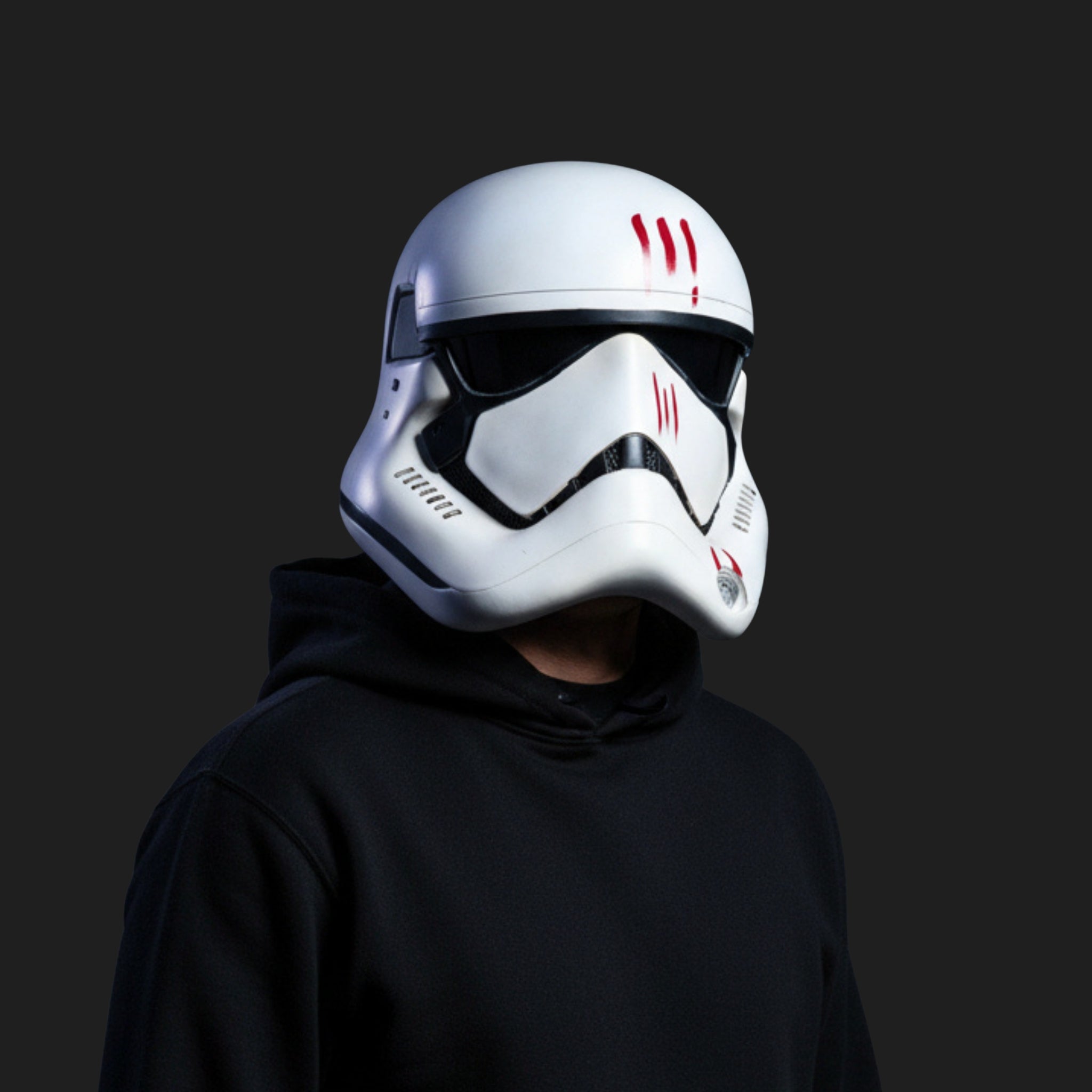 First Order Stormtrooper Finn FN-2187 Bloody helmet | Premium Sci