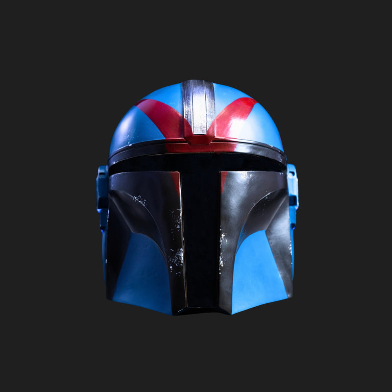  star wars helmets / helmets in star wars /helmets from star wars / starwars helmets / mandalorian helmet / mando helmet / helmet mandalorian / mandalorian cosplay / the mandalorian helmet / star wars mandalorian helmet / Blue Mandalorian Commmander Trooper helmet